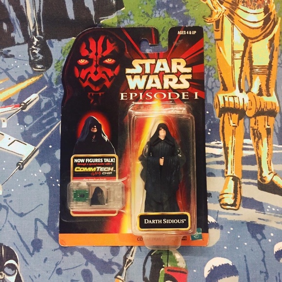 STAR WARS EPISODE 1 DARTH SIDIOUS Sheev Palpatine Emperor - Picture 1 of 2